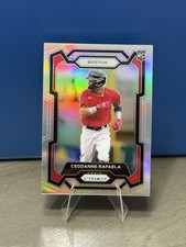 2024 Panini Prizm - Ceddanne Rafaela #252 Silver Prizm (RC)