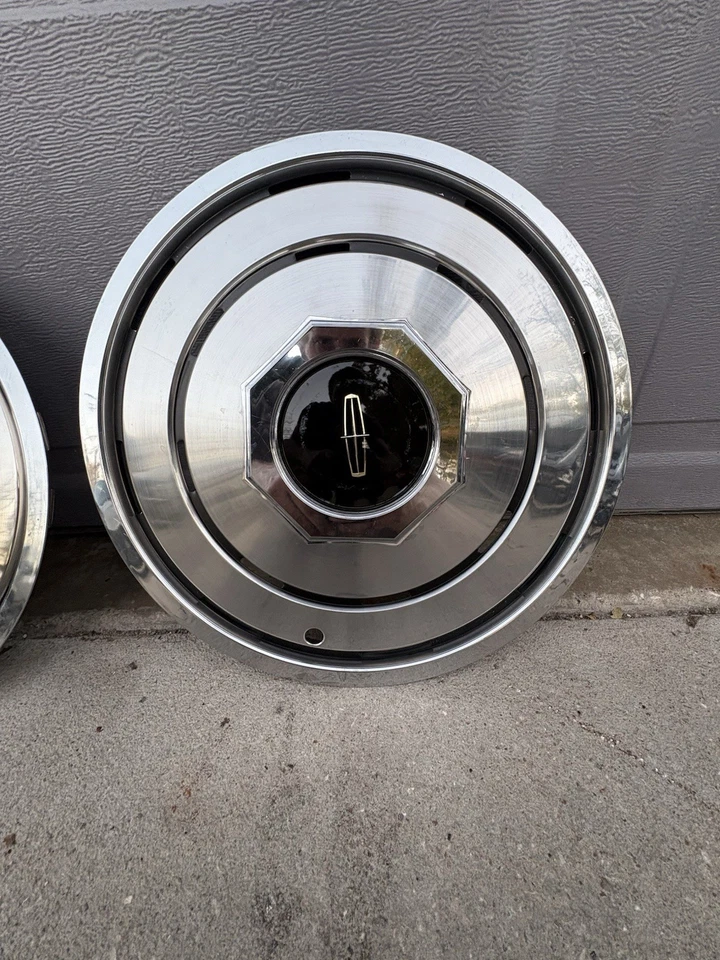 Lincoln Mark Continental Premier 1980 88 tapacubos de coche urbano cubiertas de rueda Fomoco Foto 3 de 4