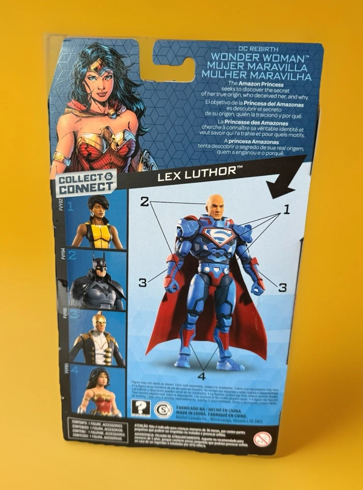 DC Multiverse REBIRTH 6" WONDER WOMAN (SERIES 9) ACTION FIGURE Mattel - Image 2 of 4