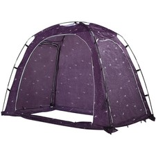 Topbuy Bed Tent Privacy Play Tent on Bed with Carry Bag Portable Twin Size