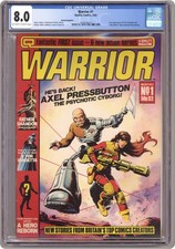 Warrior UK #1 CGC 8.0 1982 4476146010 1st app. Alan Moore's MarvelMan