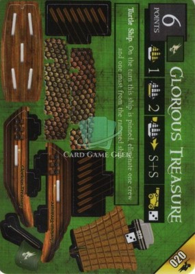 Glorious Treasure - R20 - South China Seas - Pirates (WizKids)