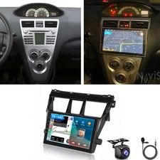 For 2007-2012 Toyota Vios Yaris Apple Carplay Car Stereo Radio Android15 Bt Cam