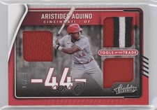 2022 Absolute Tools of the Trade 3 Swatch Retail /99 Aristides Aquino 05dl