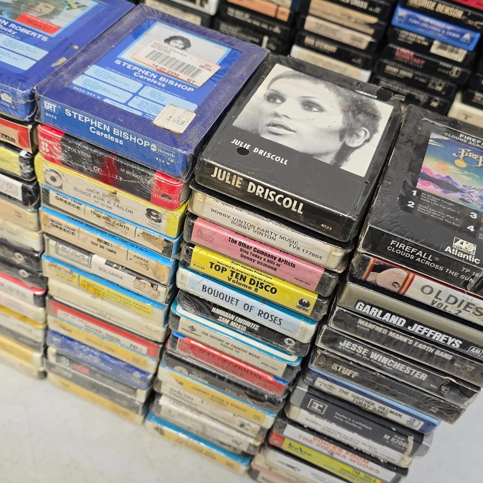 Lot of 56 Pop Rock Soft Rock Soul R&B Vintage Sealed 8 Track Tape Cartridge #6 - Image 2 of 3
