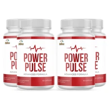 POWER PULSE- Blood Support- 4 Bottles- 240 Capsules