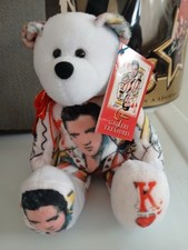 Elvis Presley Gallery Treasures Beanie Babies Kings Plush