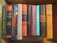 Lot of (10) Perry Mason HC Books - 1930s-1940s - Erle Stanley Gardner