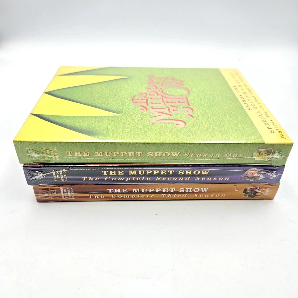 2016 The Muppet Show Complete Seasons One Two & Three Total of 12 DVD New Sealed - Image 4 of 4