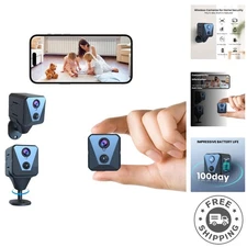 2025 Mini Security Camera - Easy Installation, Motion Alerts & Long Battery Life