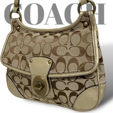 Coach Shoulder Crossbody Bag Turn Lock