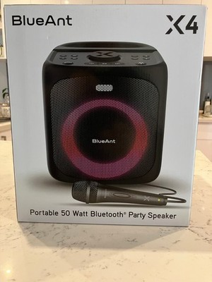 Blueant X4-BK 50W Portable Bluetooth Party Speaker