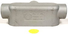 APPLETON ELECTRIC 1-1/4" FEMALE NPT CONDUIT BODY FORM 85 UNILET ALUMINUM