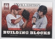 2012 Elite Extra Edition Building Blocks Dual Evan Marzilli Matt Price #14 0a1