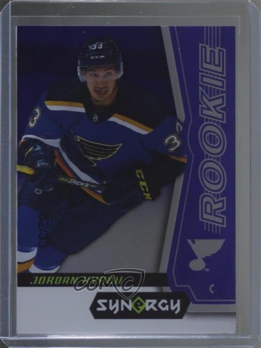2018-19 Upper Deck Synergy Rookies Purple /33 Jordan Kyrou #79 Rookie ...