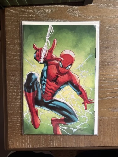 AMAZING SPIDER-MAN #1 ASM MARVEL COMICS 2025 1:100 GREG LAND VIRGIN VARIANT NM