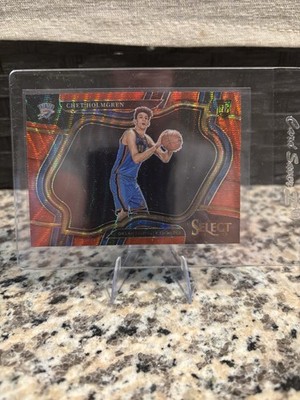 2022-23 Panini Select - Courtside Chet Holmgren #296 Red Wave Prizm (RC)