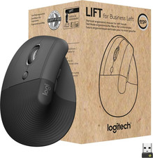 Logitech Lift for Business Vertikale Maus erg...