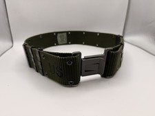 USGI WEB PISTOL BELT MEDIUM LBE LCE ALICE OD GREEN LC-2 NYLON 8465-01-322-1965