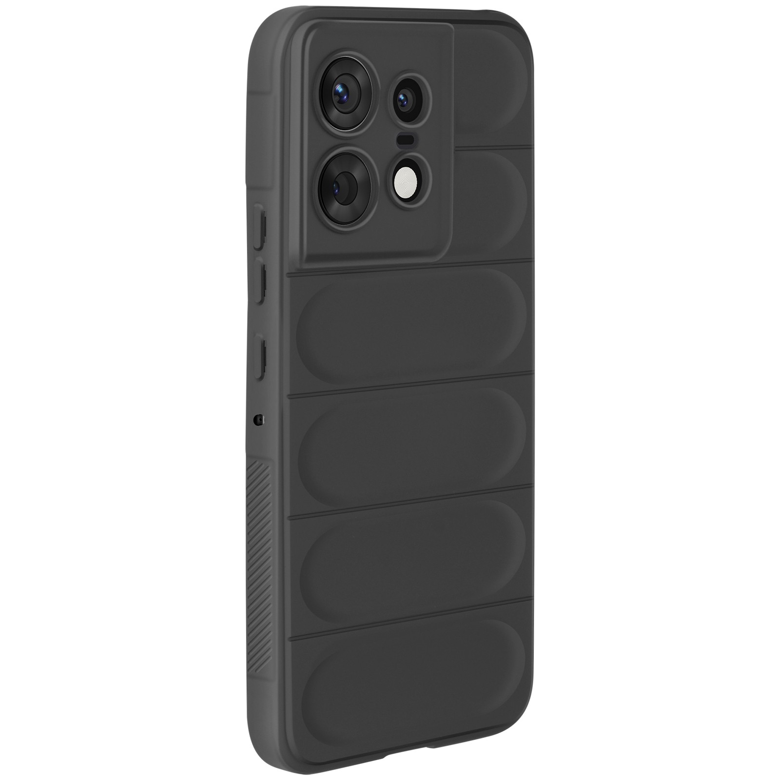 Housse Edge 50 Pro Avizar en silicone souple et robuste de couleur noire