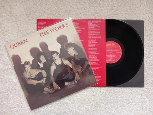 "NEAR MINT" QUEEN~THE WORKS~VINYL ALBUM RECORD LP~ 1st UK PRESS 1987~MINT