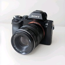 Sony Alpha A7 24.3MP Digital Camera Black (Body Only) + 128GB SD Card