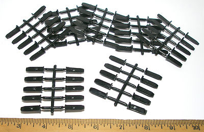 70pc 1960's Strombecker Slot Car Racing 1/32 1:32 TRACK LOCK CLIPS 9043 Mint A++