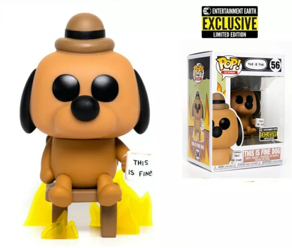 This is Fine Dog Entertainment Earth Exclusive Funko Pop Vinyl Figure