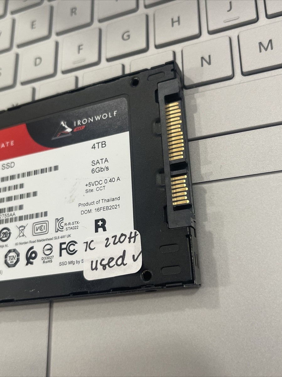 Seagate Ironwolf 4TB 125 Ssd SATA 6G ZA4000NM10002-2ZG104