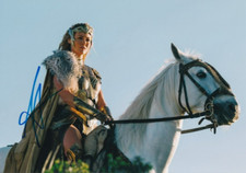 CONNIE NIELSEN signed Autogramm 20x30cm WONDER WOMAN in Person autograph COA