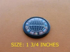 INTERNATIONAL SERIES GLOBE EMBLEM LOGO BADGE SIGN SYMBOL USED A37861