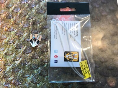 V Fly Ultimate HD Strong Braided Trout Salmon & Saltwater Loops Clear & Hi Viz