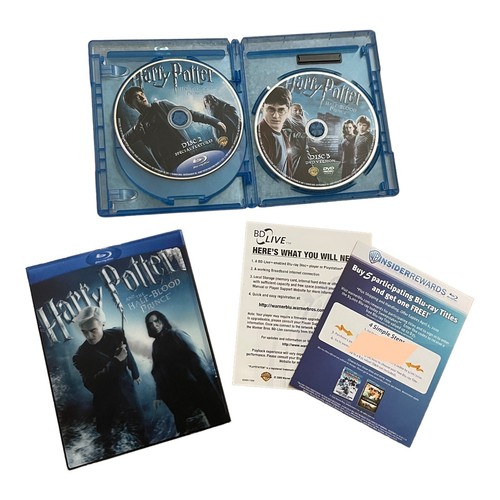 Harry Potter and the Half-Blood Prince Lenticular Slipcover Incudes BluraySF/DVD - Picture 10 of 14
