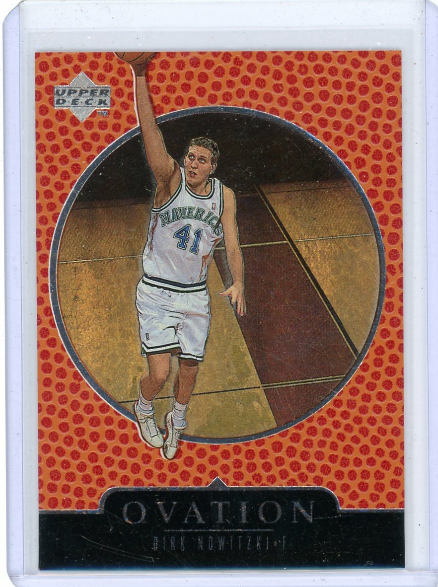 DIRK NOWITZKI 1998-99 Upper Deck OVATION #79 MAVERICKS ROOKIE CARD