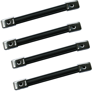 4x Riemengriff Koffergriff Verstärkergriff Tragegriff 254mm Koffergriffe