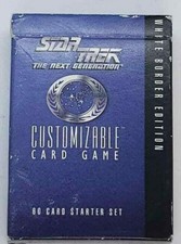 Star Trek The Next Generation Trading Card Game White Border Mixed Lot 1994 1995