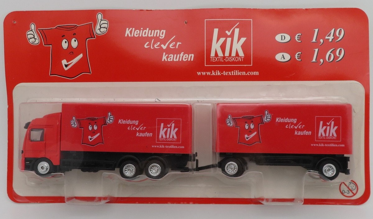 Camion Miniature Mercedes Actros Milka - Échelle 1/87 - Métal/plastique - En Boîte - État Neuf