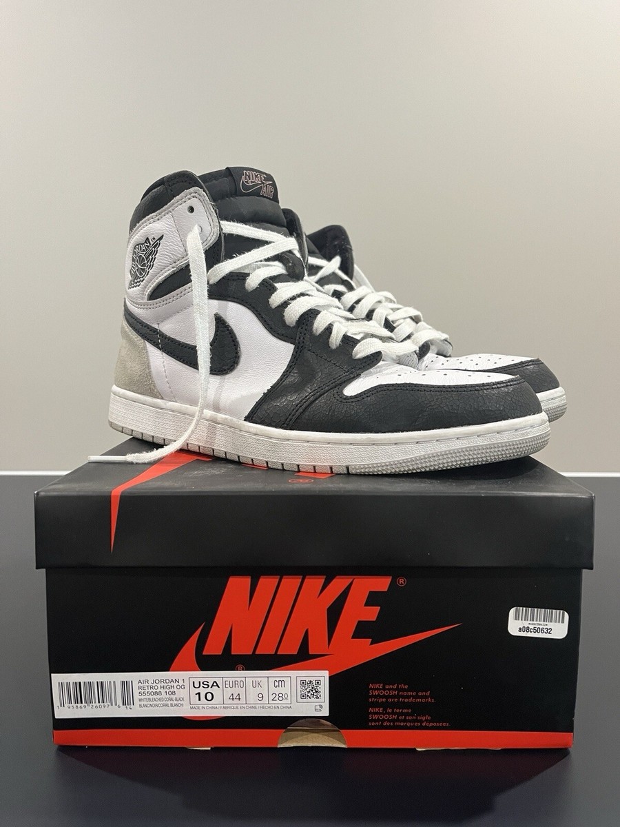 Jordan Retro OG High Stage Haze/Bleached Coral Size 10