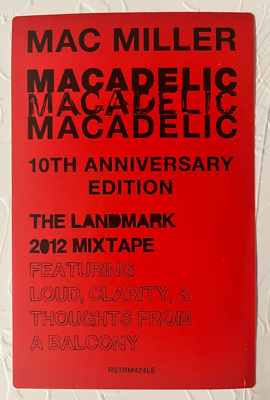 Mac Miller Macadelic 10th Anniversary Silver 2 LP Vinyl 2012
