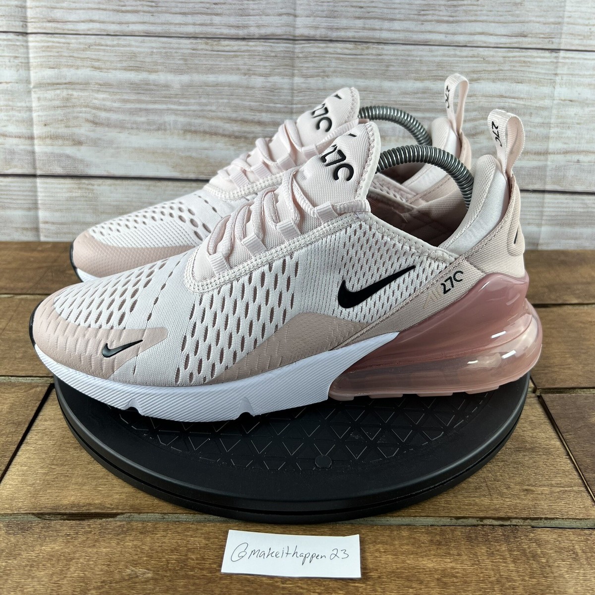 Nike Air Max 270 Light Soft Pink Oxford Black AH6789-604