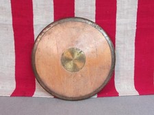 Vintage Wood Track  Field Discus Brass 1000 Made in Poland 7 1/4" Great Display