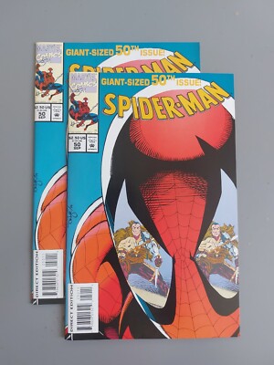 Marvel Comics Amazing Giant #50 Spiderman 1994 Eyes Kraven TOM LYLE
