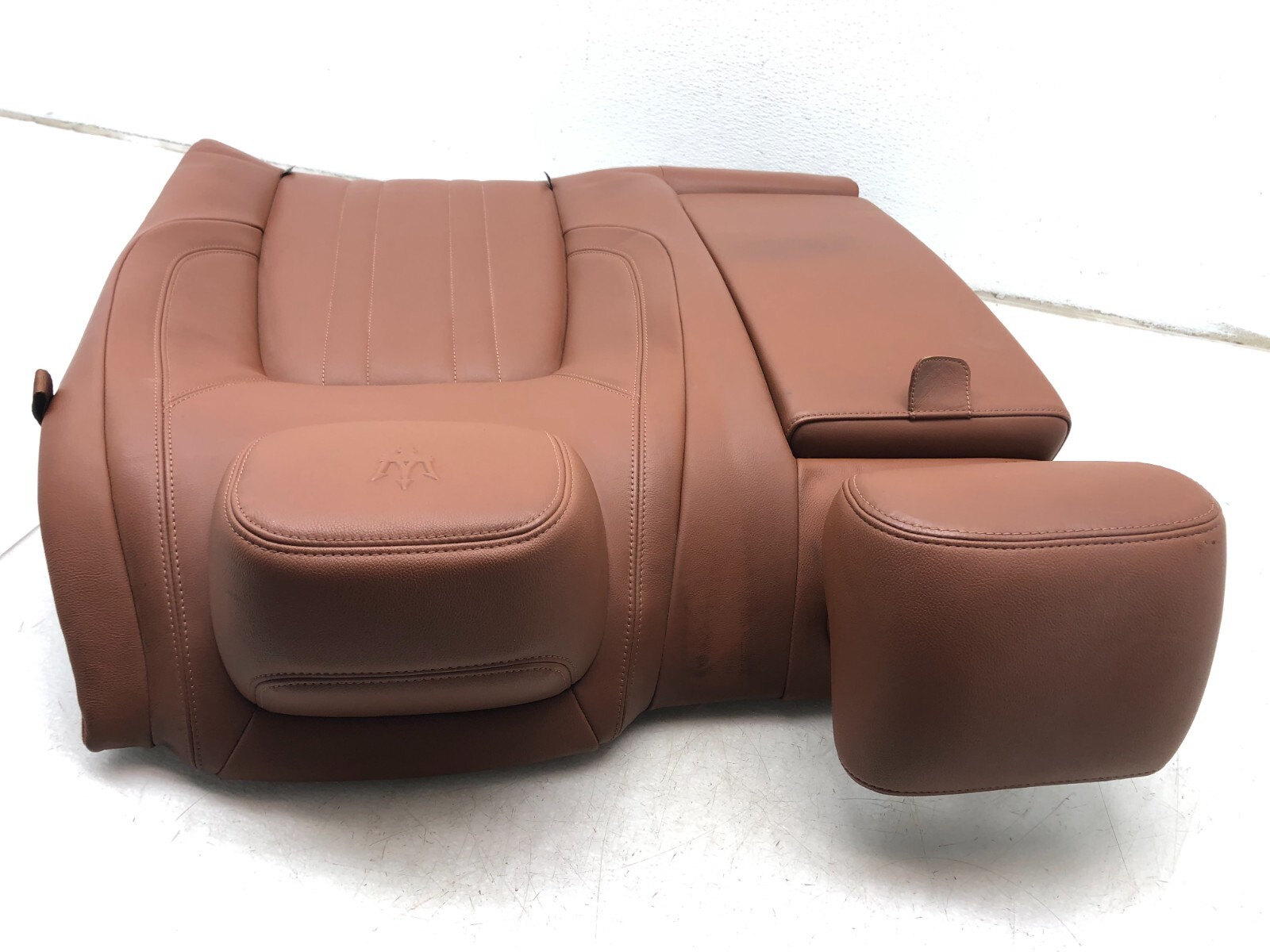 2014-2019 MASERATI GHIBLI S LEFT DRIVER REAR LEATHER SEAT OEM...................