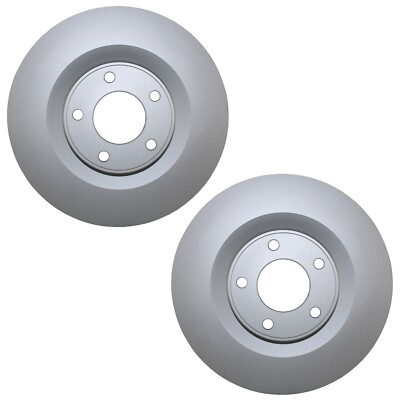 Bison Performance Pair Set of 2 Front Coat 320mm Brake Disc Rotors for Edge MKX