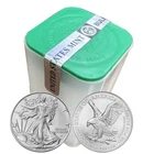 Roll of 20 - 2025 American Silver Eagle $1 Coin 1 oz .999 Fine Silver BU