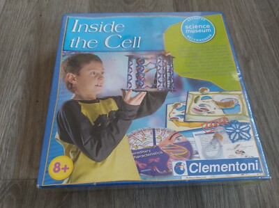 Clementoni INSIDE THE CELL Science Kit, Museum genehmigt neu und versiegelt Alter 8+