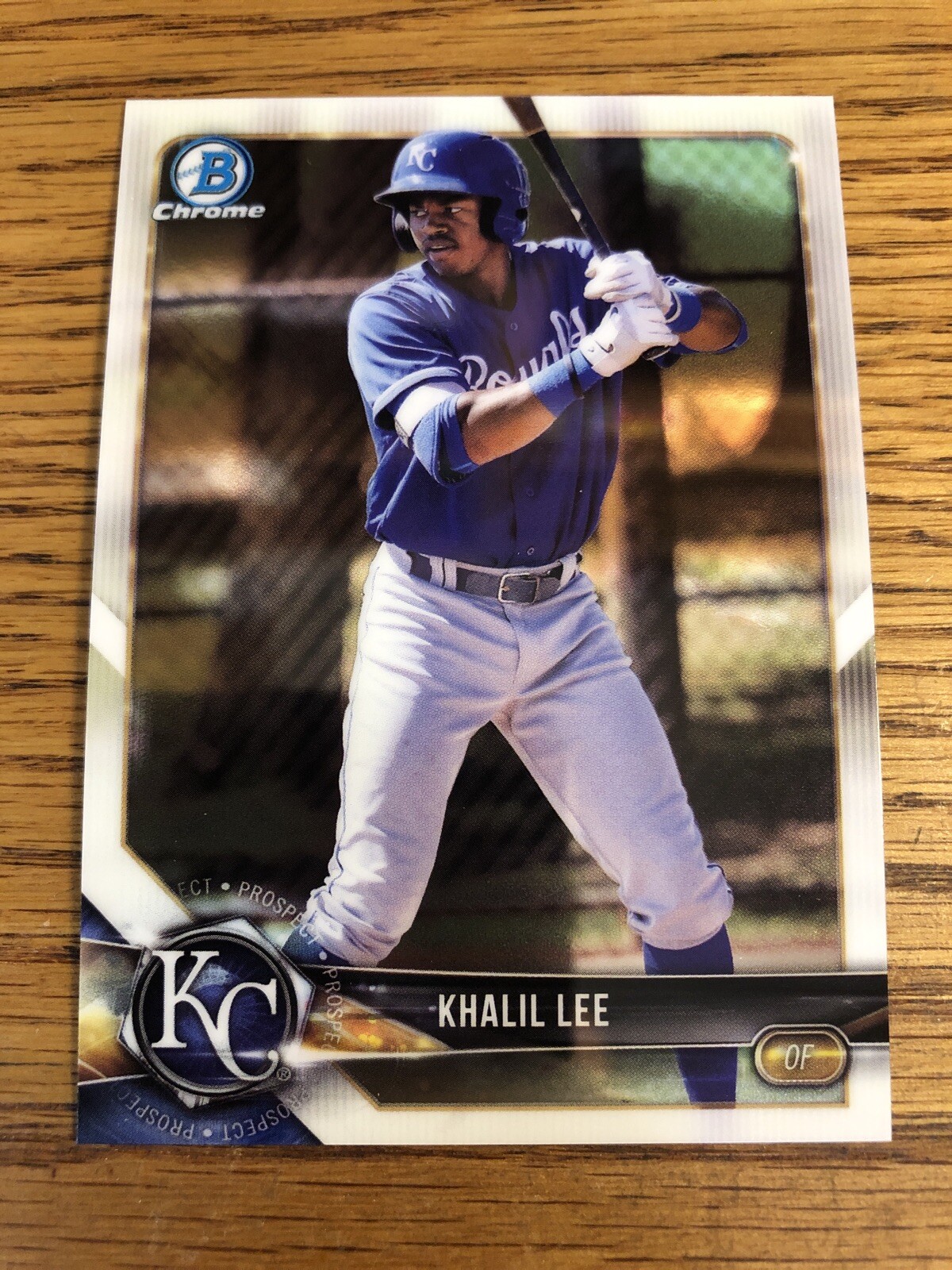 Khalil Lee 2018 Bowman Chrome Prospect Royals  #BCP116  *4730*