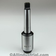 3/8" MT2 MORSE TAPER END MILL TANG TOOL HOLDER ADAPTER END 2MT