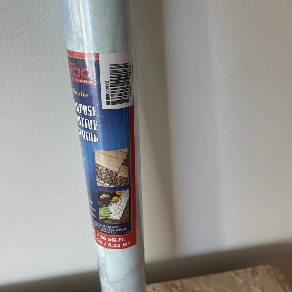 Rollo autoadhesivo marca Con-Tact 18"x24' - nuevo, sellado Foto 3 de 4