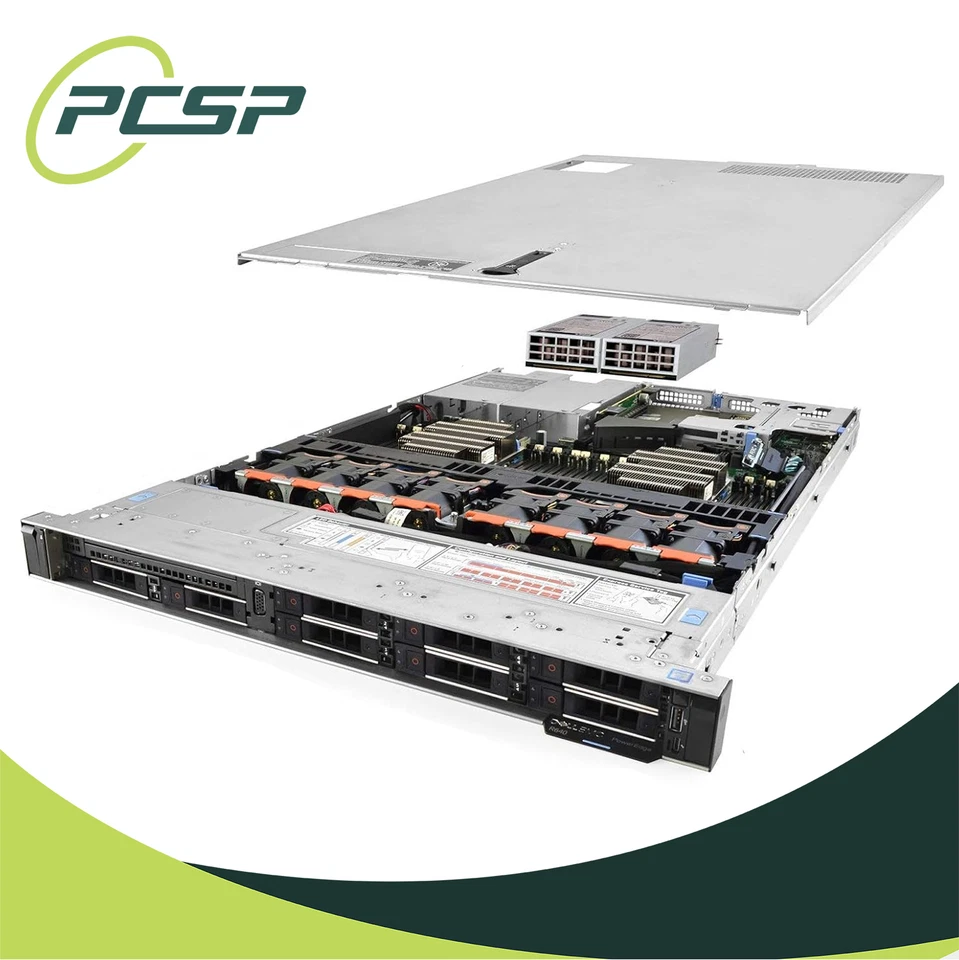 Servidor Dell PowerEdge R640 8B SFF 2x dorado 6154 i350 CTO - personalizado - venta al por mayor Foto 3 de 4